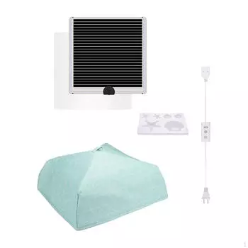 С функцией регулировки времени, модель из смолы, грелка, портативная многоразовая, с регулируемой температурой, 28 Вт