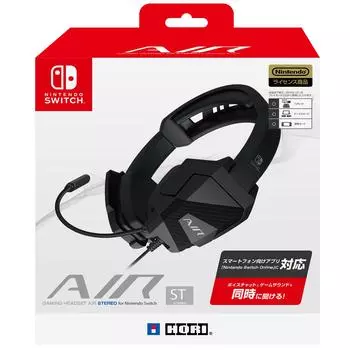 с гарнитурой Nintendo Gaming AIR STEREO для Nintendo Switch, совместимой с приложением Lobby Voice для смартфонов [совместимый Switch] «Онлайн и чат»