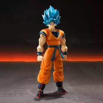 С.Х.. Фигурка Супер Сайян Бог Супер Сайян Гоку Супер, корейский популярный бандай