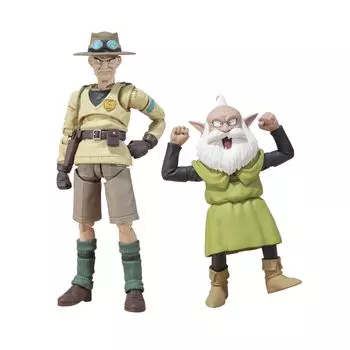 S.H.Figuarts SAND LAND Rao & Thief approx. 150mm & 110mm PVC & ABS painted movable figure