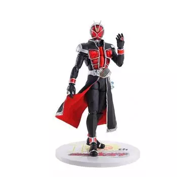 SHFiguarts (Синкочо Сейхо) Kamen Rider Wizard Flame Style 10th Anniversary Ver. приблизительно. 145 мм подвижная фигурка из АБС, ПВХ и ткани, окрашенная