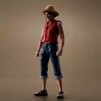 С.Х.. Фигурка Монки Д. Луффи (Сериал Netflix, живая экранизация ONE PIECE), Корейский популярный бандай