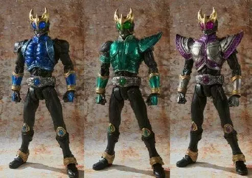 S.I.C. Ultimate Soul Kamen Rider Kuuga 3 Form Set (Dragon Form, Pegasus Form, Titan Form) (Tamashii Web Exclusive)