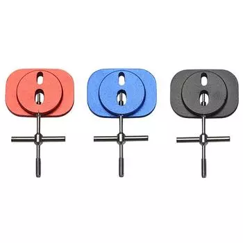 S # Инструмент для снятия подшипников катушки из алюминиевого сплава, инструмент для снятия колес, ремонт, рыбалка T Red