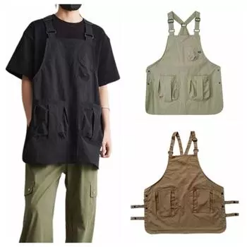 с карманами кухонные фартуки регулируемые поварские фартуки высококачественные водонепроницаемые фартуки для взрослых чёрный