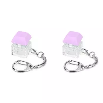 S# клавиатура Fidget брелок декомпрессионные игрушки кнопка снятия стресса подарки (Пурпурный