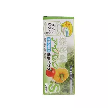 С контейнером-молнией S/m/l, сумка для хранения свежих продуктов, герметичная кухонная сумка с замком-молнией, 1 рулон, сумка для заморозки овощей и фруктов, многоразовая