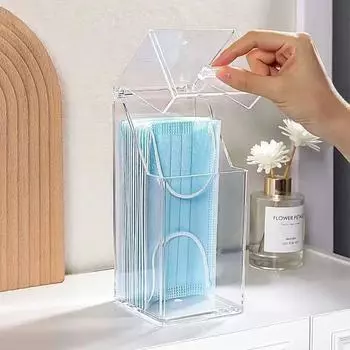 С крышкой, коробка для хранения маски, дизайн уплотнения, держатель для дозатора детских салфеток, новая коробка для салфеток, бытовая