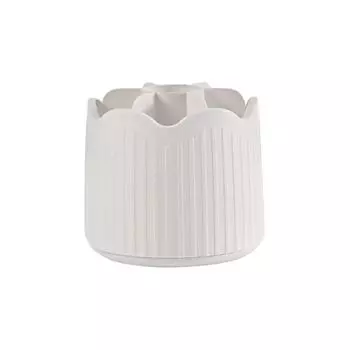 С крышкой пылезащитный ящик для хранения губной помады, держатель для кистей для макияжа, косметический органайзер, контейнер для карандашей Without Lid белый