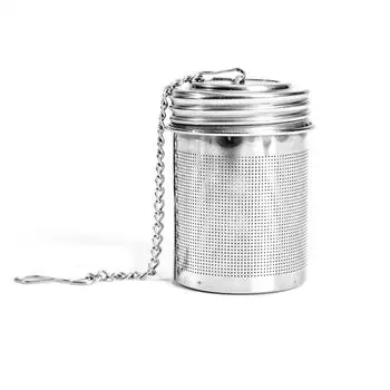 с крышкой резьбовое соединение с удлиненной цепочкой ситечко для чая заварник фильтр кулинарный заварник 1 pack