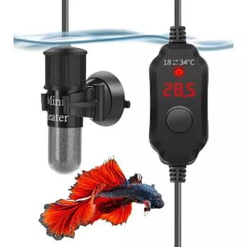 С LED-дисплеем Термостат Аквариумный нагревательный стержень Электрический нагревательный стержень Нагреватель для аквариума