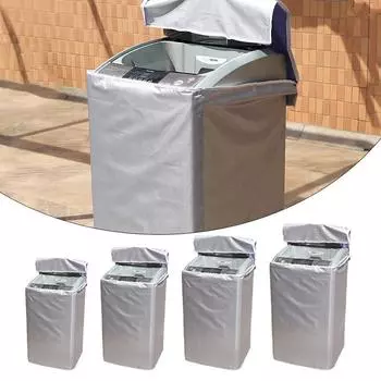 S/M/L/XL водонепроницаемый пылезащитный солнцезащитный чехол для сушилки бытовой защитный чехол для стиральной машины M-58*60*90cm