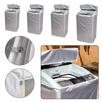 S/M/L/XL водонепроницаемый пылезащитный солнцезащитный чехол для сушилки бытовой защитный чехол для стиральной машины M-58*60*90cm