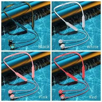 с микрофоном Наушники с шейным ободом Магнитные присоски Спортивные гарнитуры Беспроводные Bluetooth-наушники Наружные