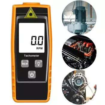 S# Мини цифровой лазерный тахометр с ЖК-подсветкой и функцией удержания данных для токарного станка с двигателем и датчиком скорости