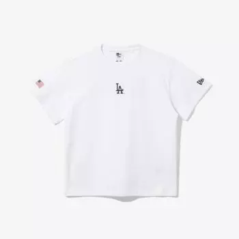 S Mlb La dodgerS ScripT T ShirT whiTe S white/150