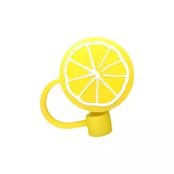 S# Мультфильм Соломенные Пылезащитный Колпачок Изысканные Подарки Силикон для 6-8 мм Стеклянный Стакан Аксессуар Pineapple