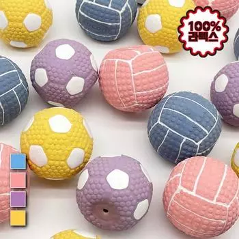С нами Damda Sports Ball Латексная игрушка Набор из 4 предметов Игрушка для собак
