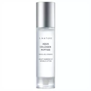S-Nature Aqua Collagen Peptide Triple Gel Essence, 50 мл, 1 шт.