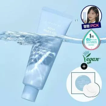 S.NATURE Aqua Oasis Gel Увлажняющий гель-крем, специальный набор 90 мл (+Успокаивающая подушечка 2P)