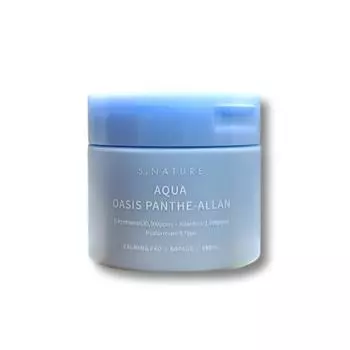 S-Nature Aqua Oasis Panthealan Успокаивающие салфетки Увлажняющие Охлаждающие Успокаивающие, 60 листов, 1 шт.