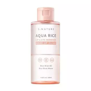 S.NATURE Aqua Rice Средство для снятия макияжа с губ и глаз 145мл