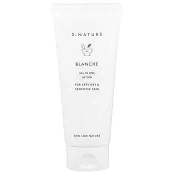 S.NATURE Blanche, Лосьон «Всё в одном», Для очень сухой и чувствительной кожи, 200 мл