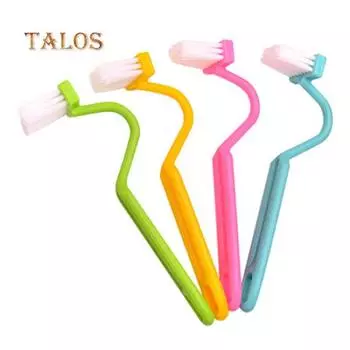 S-образная щетка для туалета, изогнутая сбоку, для чистки домашнего туалета, ручной инструмент