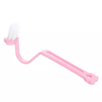 S-образная семейная гигиеническая щетка для туалета с изогнутой ручкой