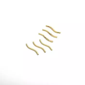 S-образная трубка с медным рисунком для изготовления ювелирных изделий своими руками, аксессуары для рукоделия 2x20m