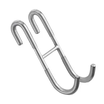 S-образный крючок для хранения вещей для ванной комнаты, универсальный, из нержавеющей стали, вешалка для полотенец, органайзер, крючок для хранения вешалок