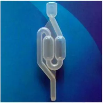 S-образный воздушный замок с двойной пузырьковой втулкой для домашнего пивоварения, ферментации, виноделия, пивной клапан None