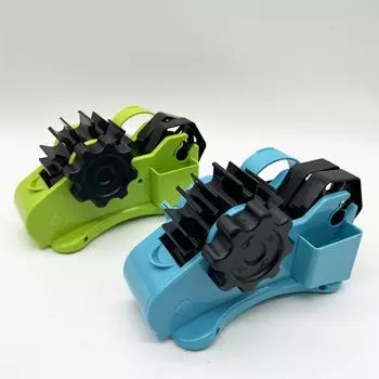 с отсеком Полуавтоматический диспенсер для клейкой ленты Многоразовый держатель для клейкой ленты Диспенсер для термоленты Офис розовый