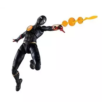 [С первым бонусом производителя] SHFiguarts Spider-Man [Черно-золотой костюм] (Человек-паук: Нет пути домой) приблизительно. Подвижная фигура, окрашенная в цвет АБС и ПВХ, 150 мм.