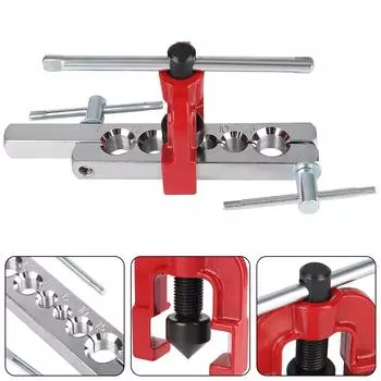 С пластинчатым стержнем для кондиционирования воздуха, охлаждения, воды, газа, тормоза, расширителя CT-2010, инструмента для развальцовки медных труб, инструмента для развальцовки медных труб CT-2020 Metric system