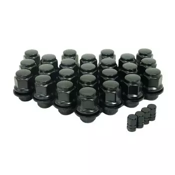 S Плоская гайка Toyota Nissan оригинальная колесная шестерня замок тип шестерни короткая длинная короткая 24 [ST Michiko] (черный P1.5 шт.) чёрный