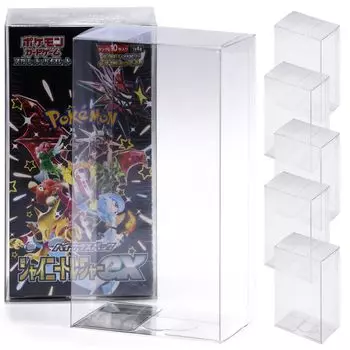 с Pokemon Card BOX Loader Storage Case UV Protection 5 Pieces Loader RIMINA 5 [Совместная разработка коллекционеров] Полужесткий (Половина КОРОБКИ, Части)