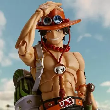 S Portgas Ace Fire Fist Height 155mm H.Figuarts D. approx.