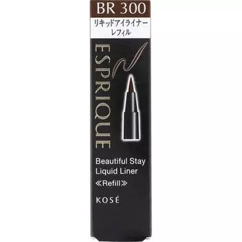 S Prique Beautiful Stay Жидкая подводка для глаз Сменный блок Br300 Темно-коричневый 0,45 мл