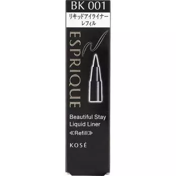 S Prique Beautiful Stay Жидкая подводка для глаз Сменный блок Bk001 Черный 0,45 мл