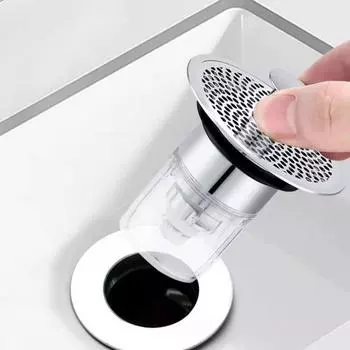 с пружинным сердечником сливы для туалета магнитные крышки для раковины односторонний сливной клапан балкон серебряный