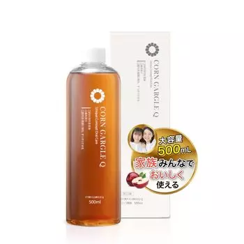 с яблоком Ополаскиватель для полости рта большой емкости, тип бутылки 500 мл x 1 доза CORNGARGLEQ Можно использовать и детям. Горячая тема в Корее. Видны пятна