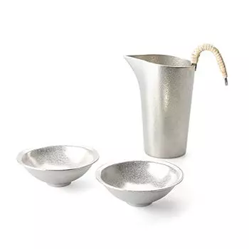 с японской чашкой Chirori Nousaku, набор из 2 предметов [упаковочная бумага] - S/Hira