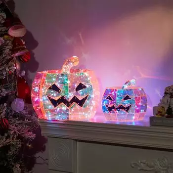 С RGB Light APP Bluetooth USB контроллер Хэллоуин светящиеся украшения формы