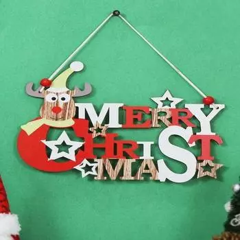С Рождеством, подвесной знак, бирка, баннер для стены, двери, елочный венок, декоративные украшения для дома и улицы, рождественский декор, предметы для дома
