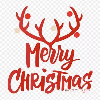 С Рождеством забавный мультфильм Санта-Клаус Рождество да утюг на теплопередаче печать виниловые нашивки наклейки для одежды DIY аппликации моющиеся нашивки