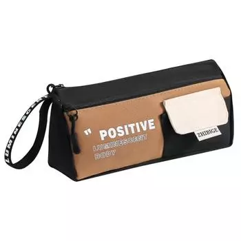 с ручкой двухслойный пенал холст мультфильм пеналы школьные принадлежности Style B