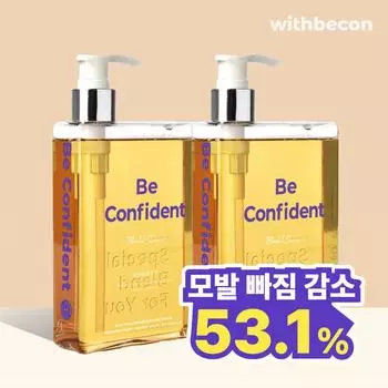 С шампунем Beacon Dandruff Care Beaconfident Hair Loss Shampoo Functional Shampoo, 2 шт., 360 мл