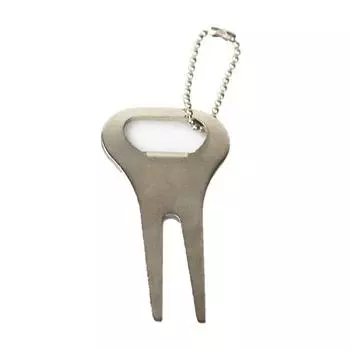 с Шариковыми Цепочками Гольф Вилка для Питча Цинк Цинк Цинковый Сплав Гольф Вилка для Грина Инструмент для Ремонта Дерна Тренажеры Style3