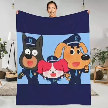 S-шерифы, милое фланелевое одеяло для собак, качественное мягкое, теплое, L-лабрадоры, постельное белье, зимнее дорожное кресло, диван-кровать, милое покрывало 30*40in